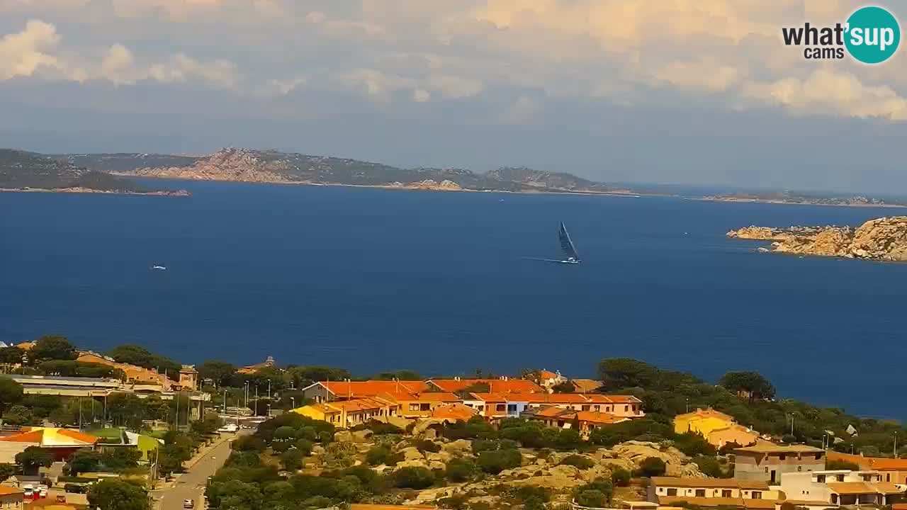 Sardinija v živo spletna kamera Palau – Panoramski pogled