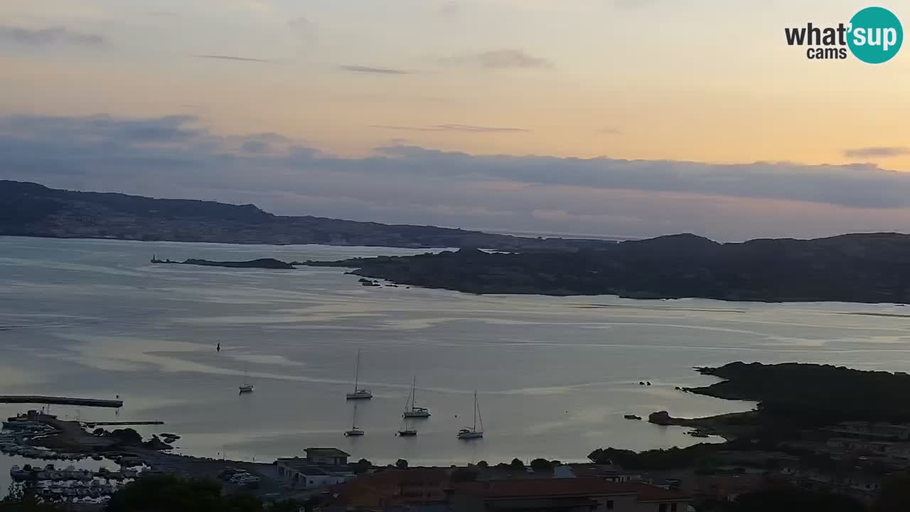 LIVE Sardinien webcam Palau – Panoramablick