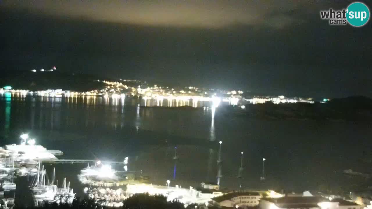 Sardinija v živo spletna kamera Palau – Panoramski pogled