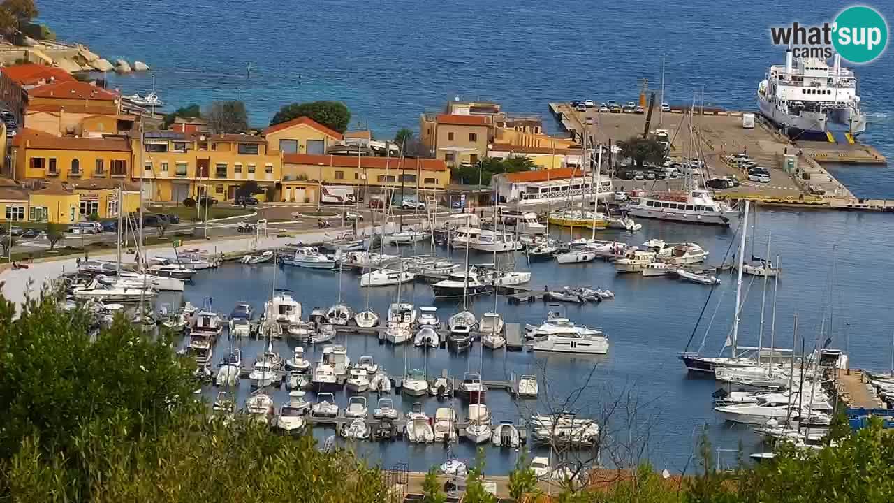 LIVE Sardinia webcam Palau – Panorama impresionante
