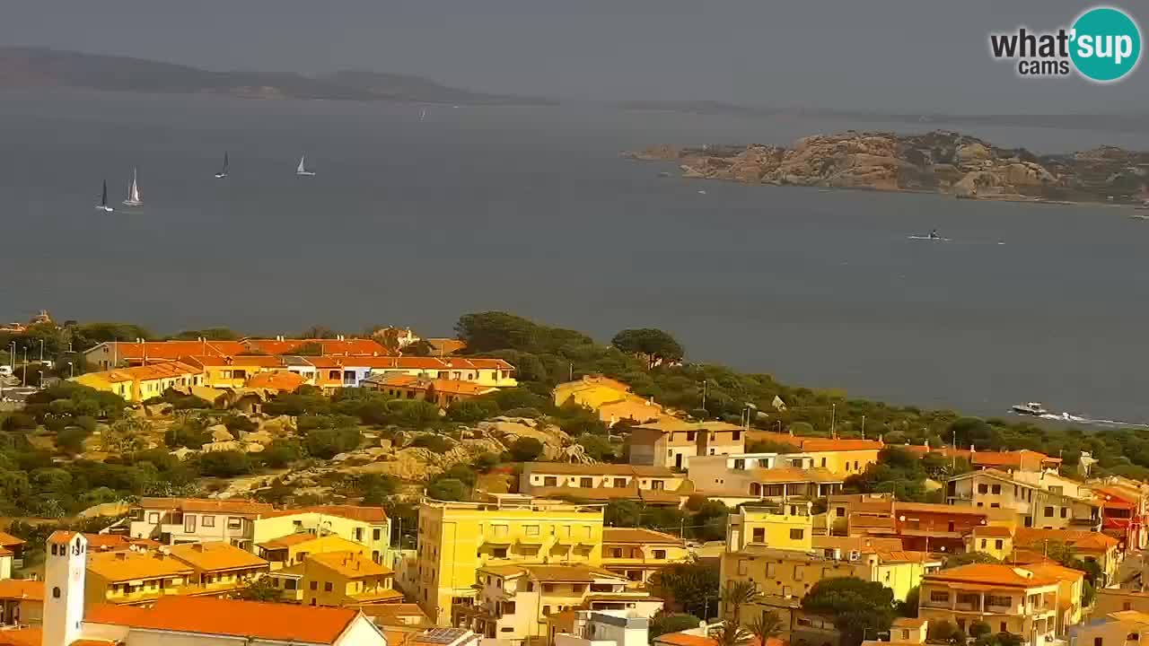 LIVE Sardinien webcam Palau – Panoramablick