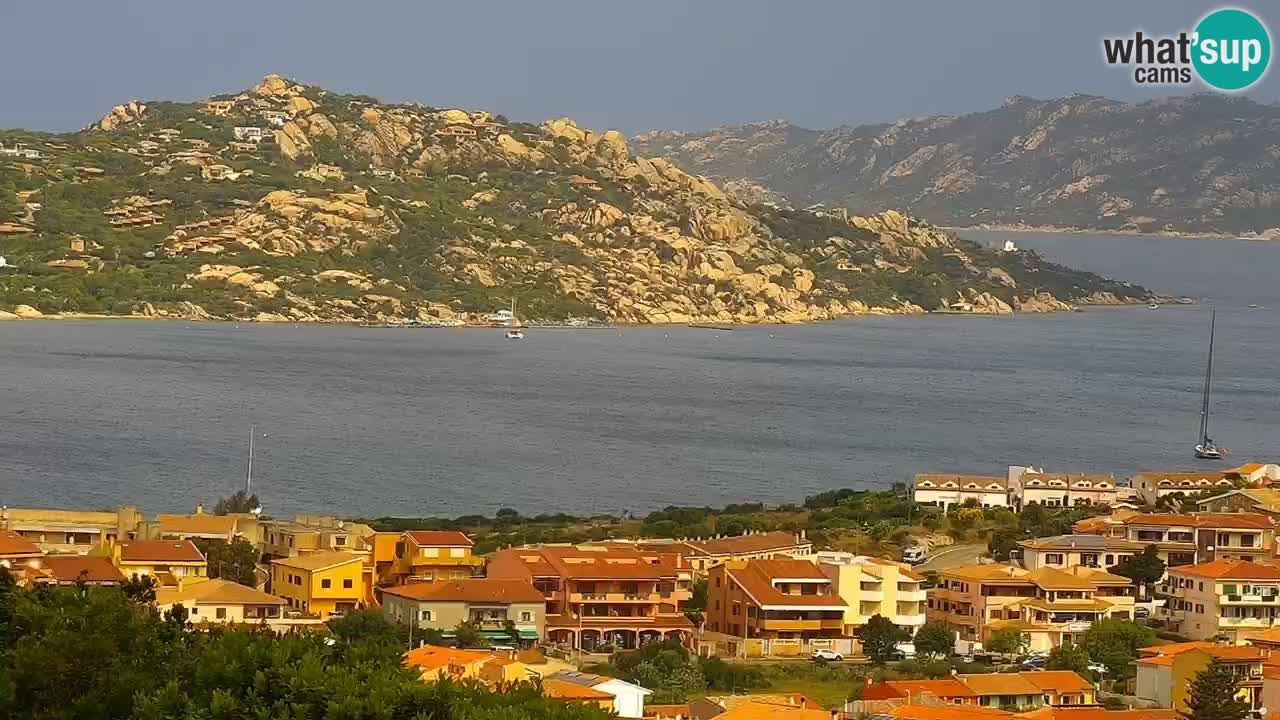 Sardinija v živo spletna kamera Palau – Panoramski pogled