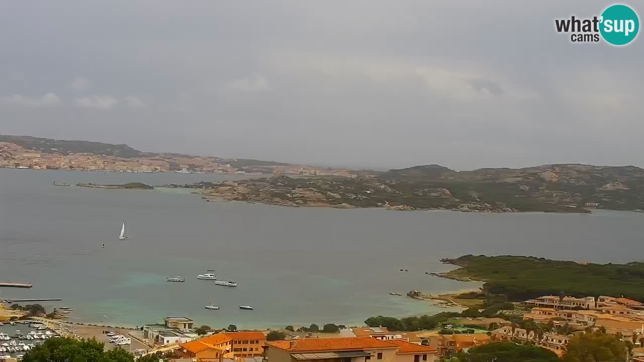 LIVE Sardinia webcam Palau – Panorama impresionante