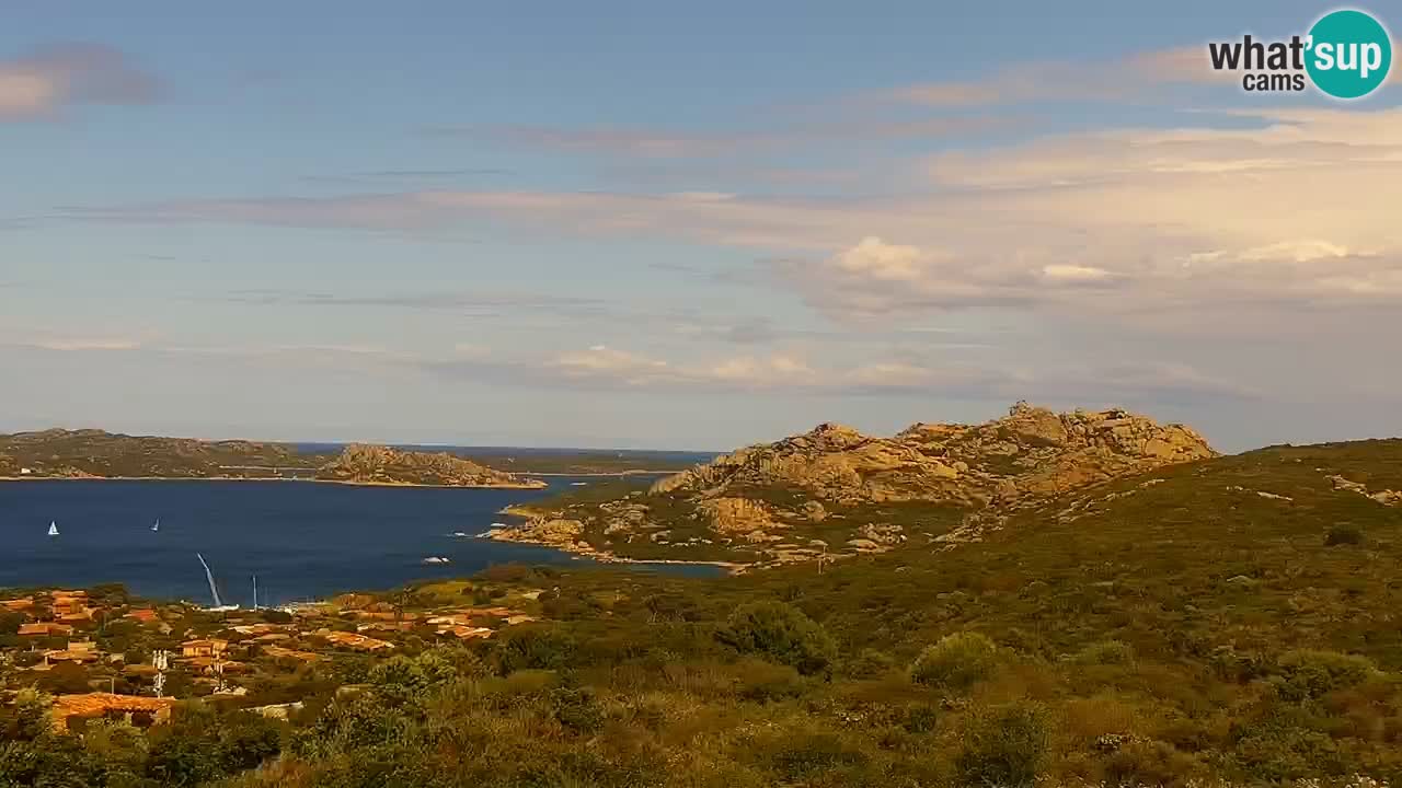 LIVE de la Sardaigne livecam Palau – Superbe panorama