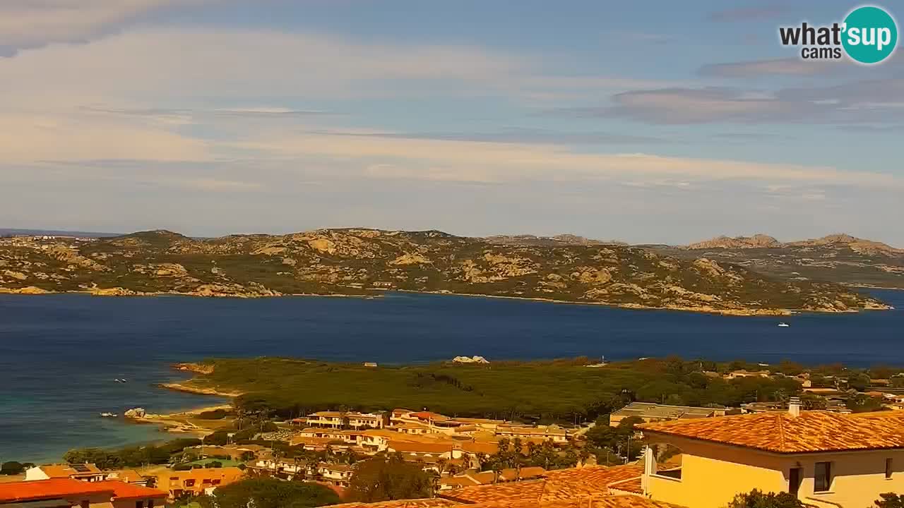 Sardinija u živo web kamera Palau – Panoramski pogled
