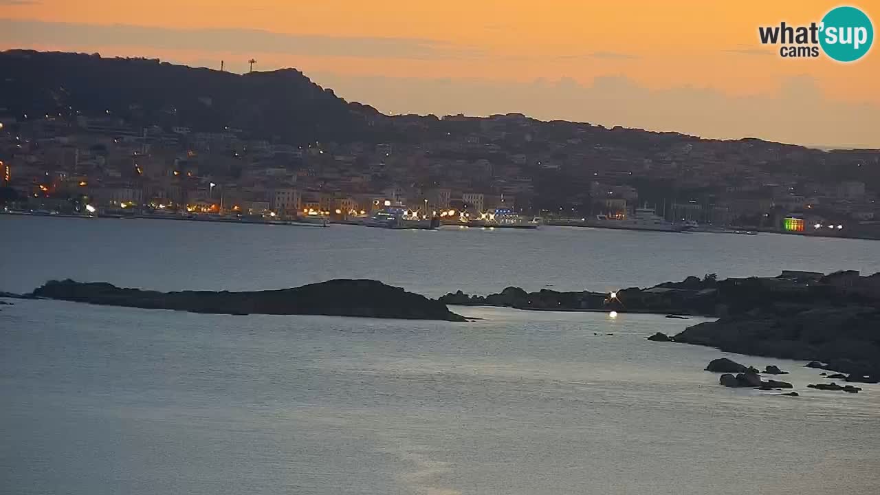LIVE Sardinia Webcam Palau – Panoramic View