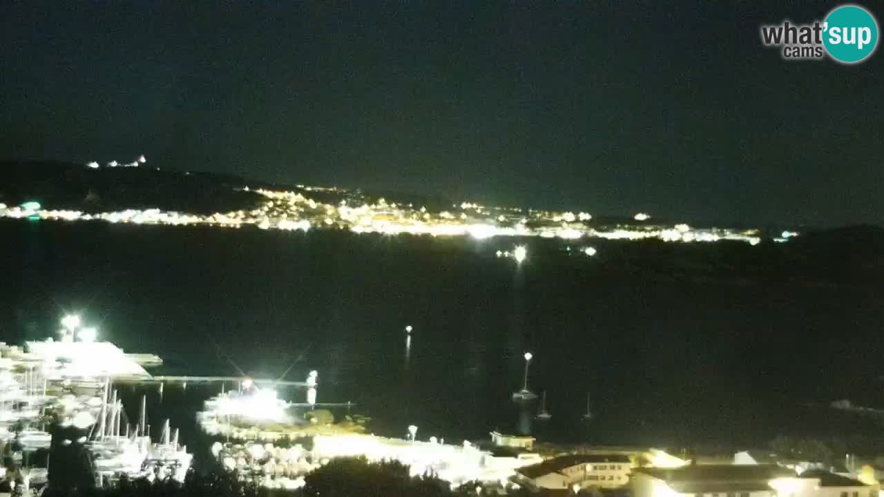 LIVE Sardinien webcam Palau – Panoramablick