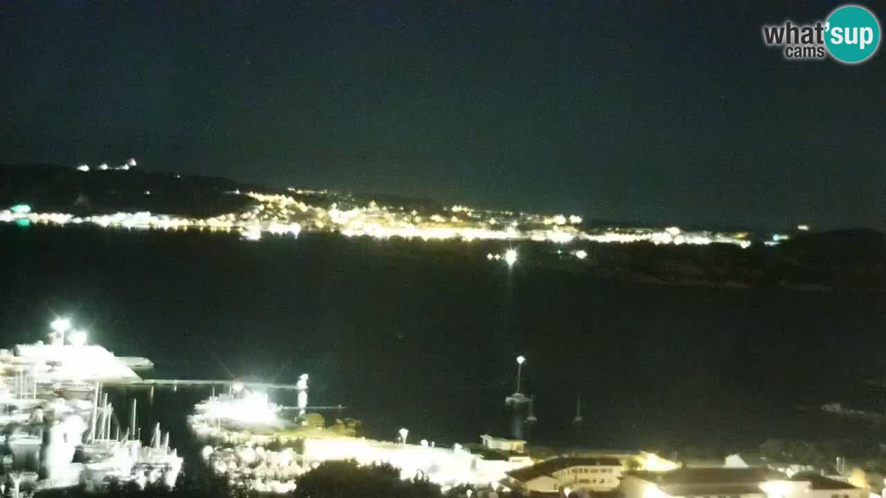 Sardinija u živo web kamera Palau – Panoramski pogled