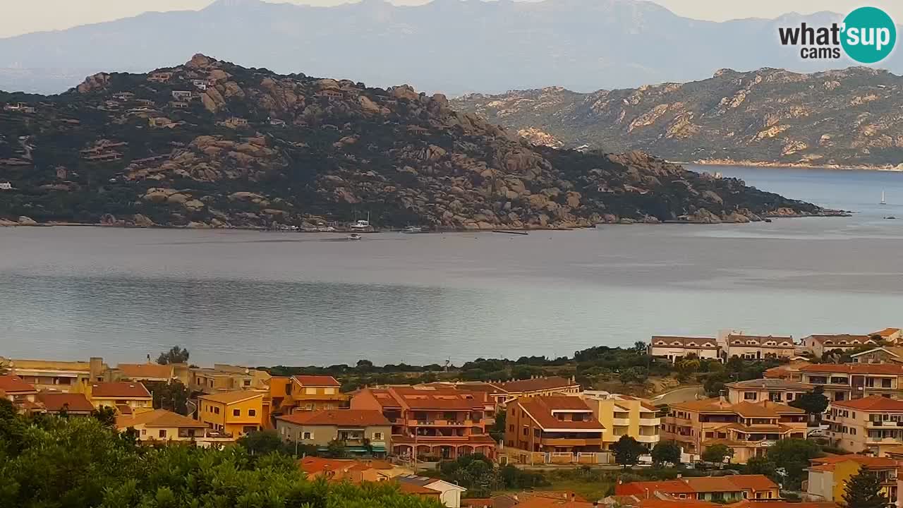 Sardinija v živo spletna kamera Palau – Panoramski pogled