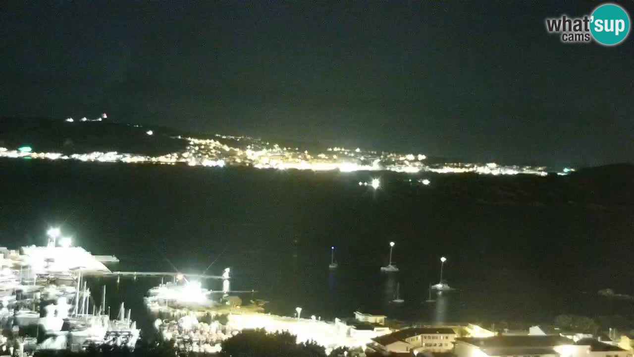 Sardinija u živo web kamera Palau – Panoramski pogled