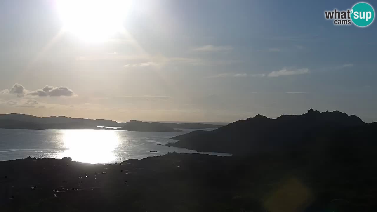 Sardinija v živo spletna kamera Palau – Panoramski pogled