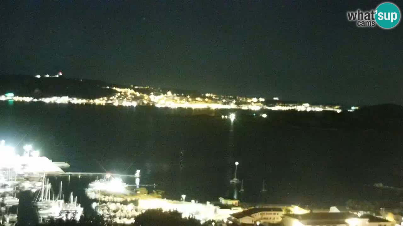 Sardinija v živo spletna kamera Palau – Panoramski pogled