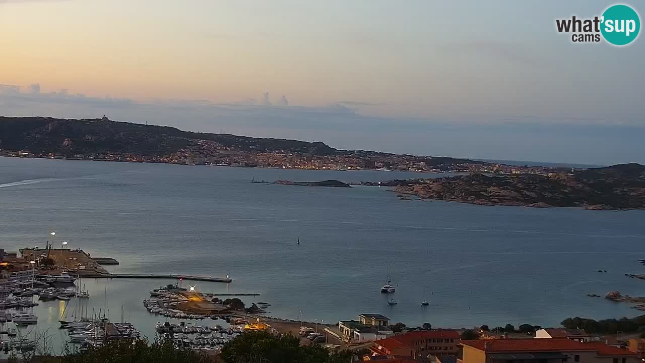 LIVE de la Sardaigne livecam Palau – Superbe panorama