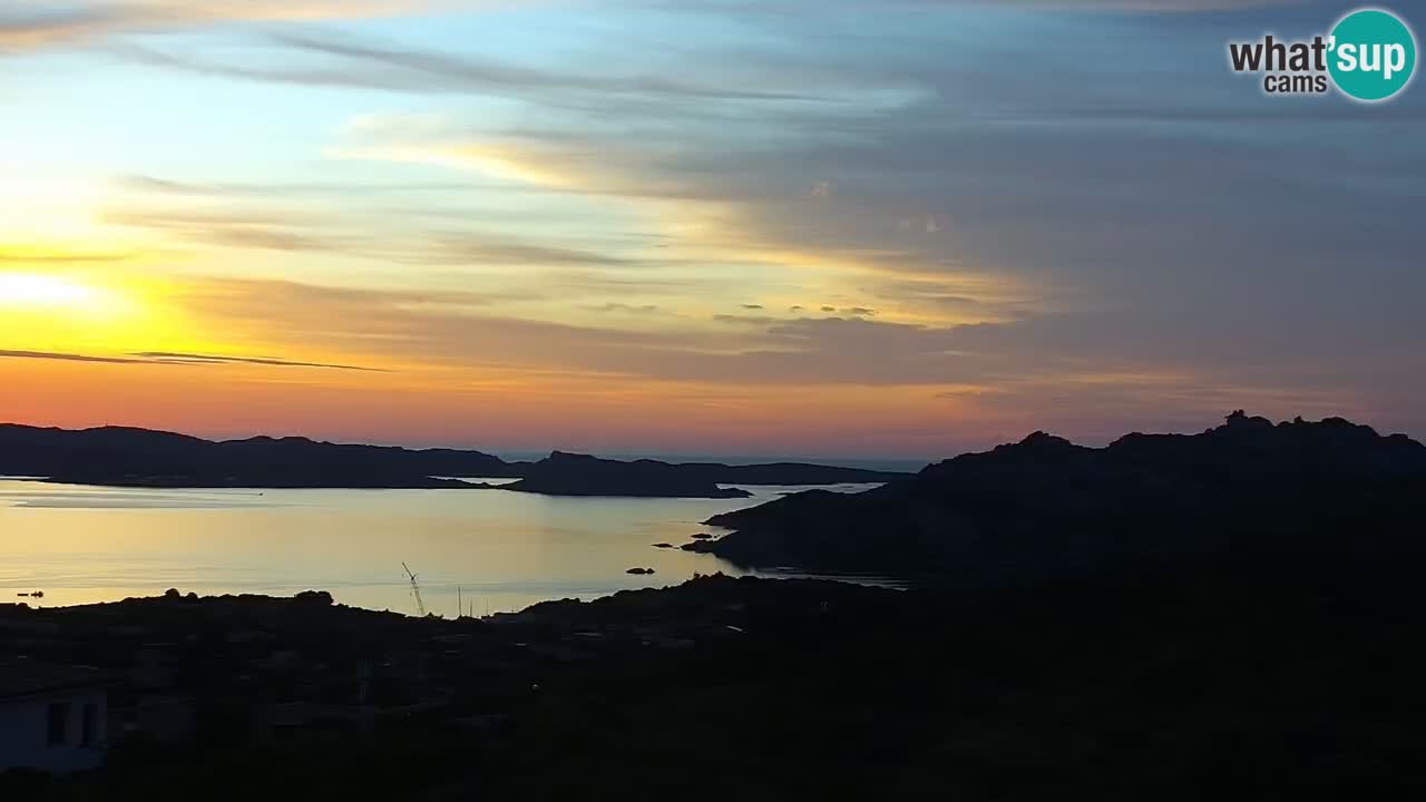 Sardinija u živo web kamera Palau – Panoramski pogled