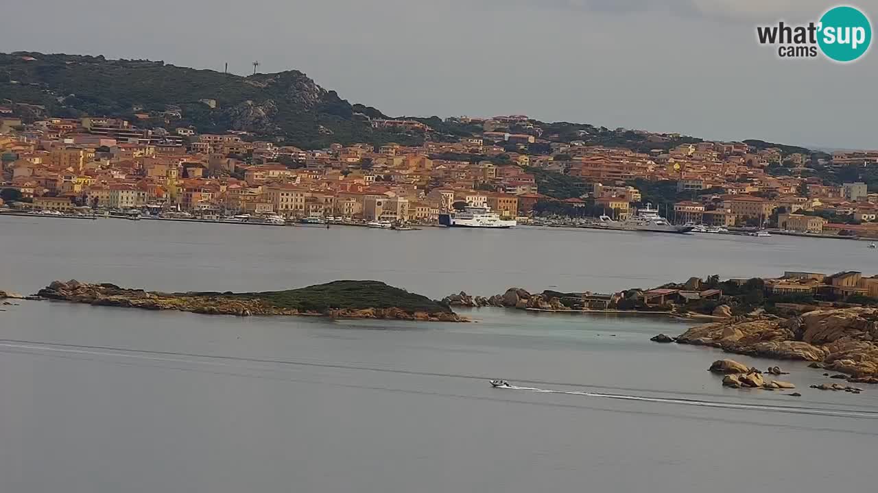 LIVE Sardinia Webcam Palau – Panoramic View