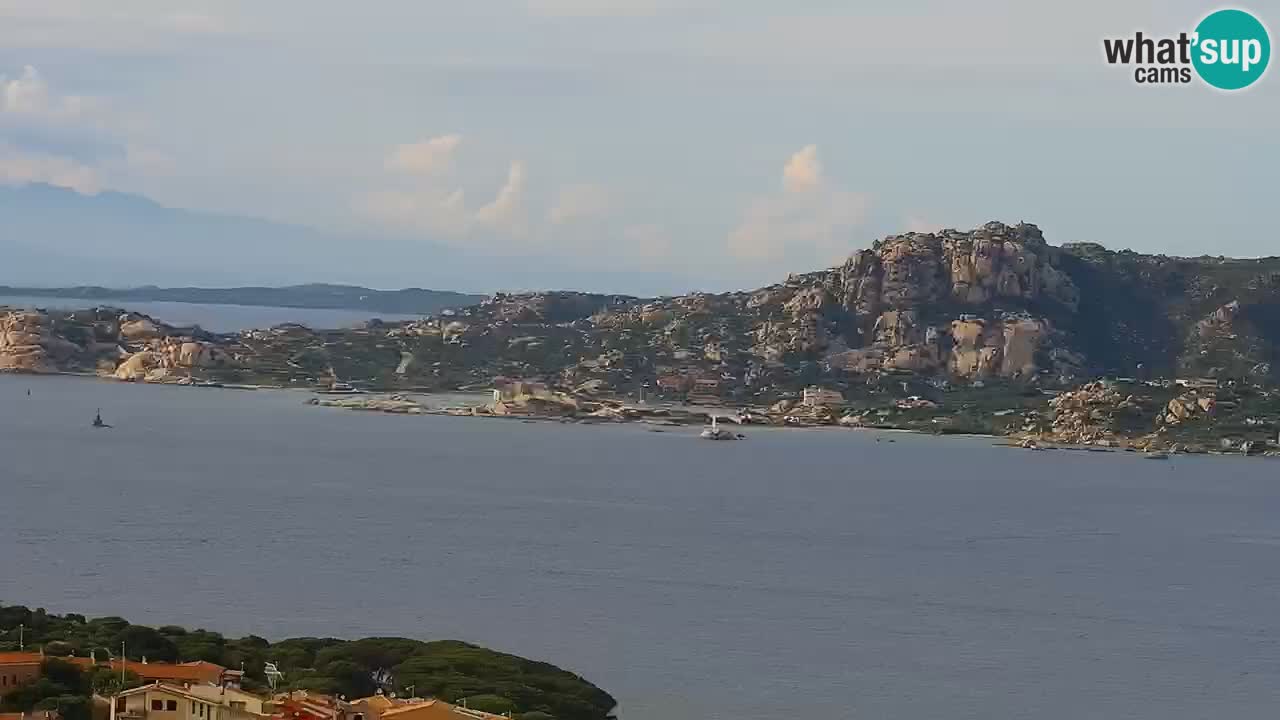 LIVE Sardinien webcam Palau – Panoramablick
