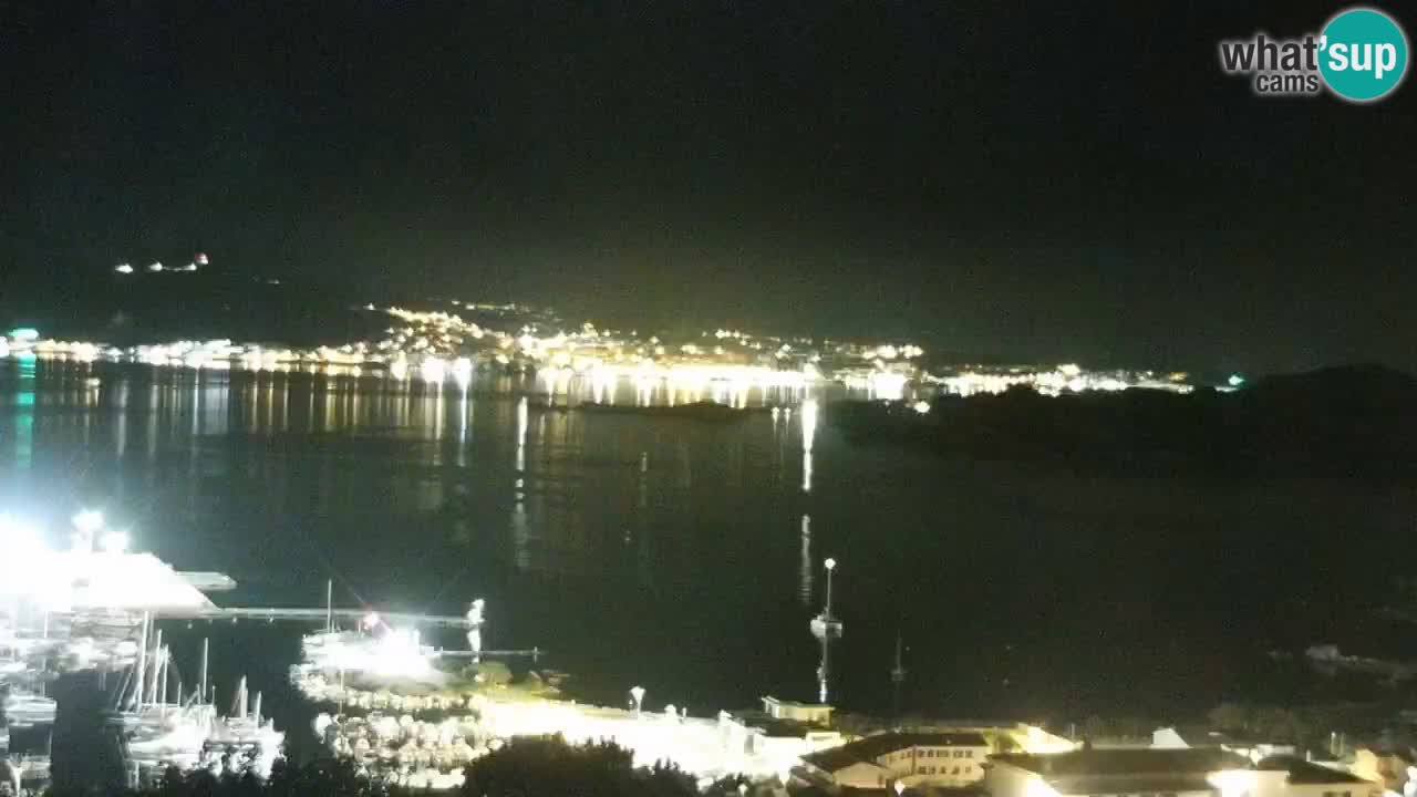 Sardinija u živo web kamera Palau – Panoramski pogled