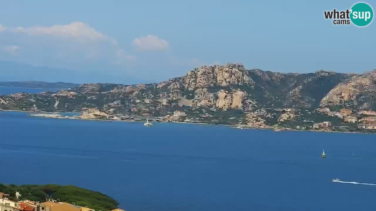 LIVE Sardinien webcam Palau – Panoramablick