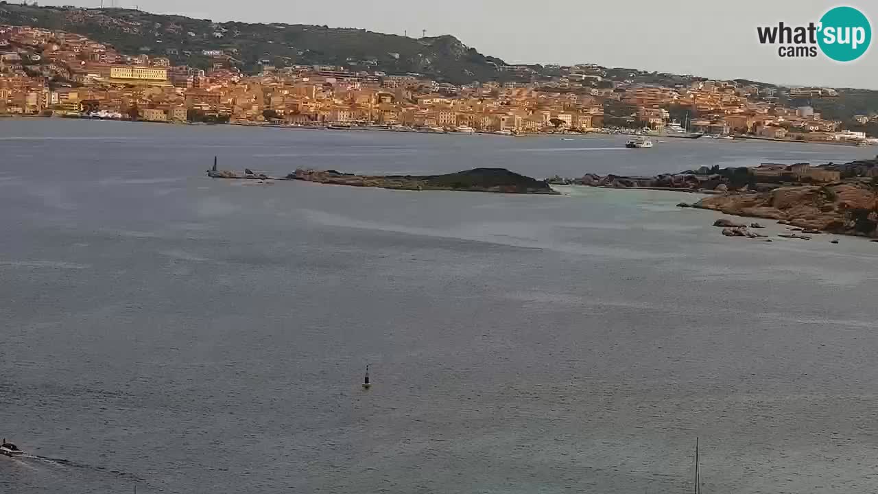 LIVE Sardinia Webcam Palau – Panoramic View