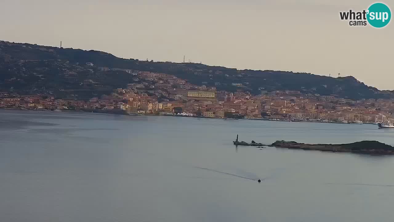 LIVE Sardinia Webcam Palau – Panoramic View