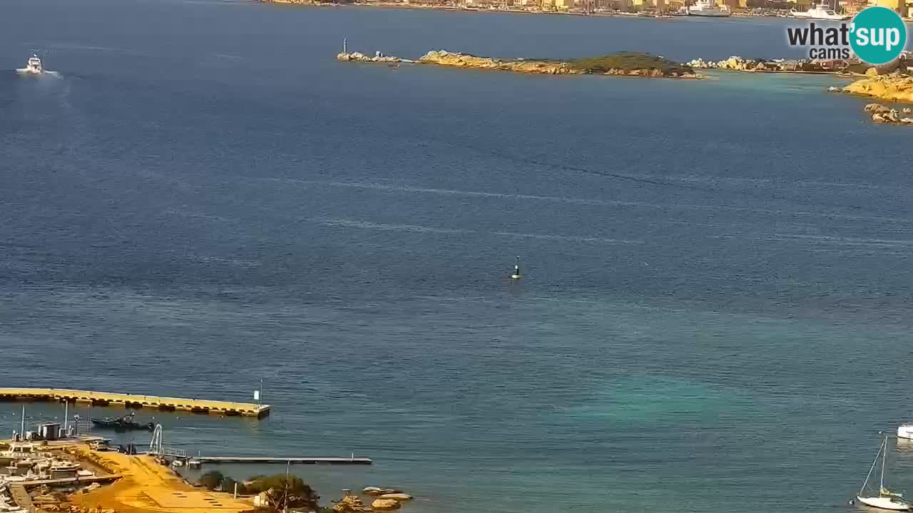 LIVE Sardinia Webcam Palau – Panoramic View