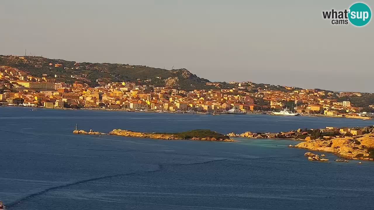LIVE Sardinia Webcam Palau – Panoramic View