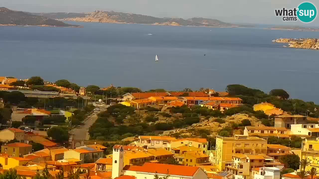 LIVE Sardinia webcam Palau – Panorama impresionante