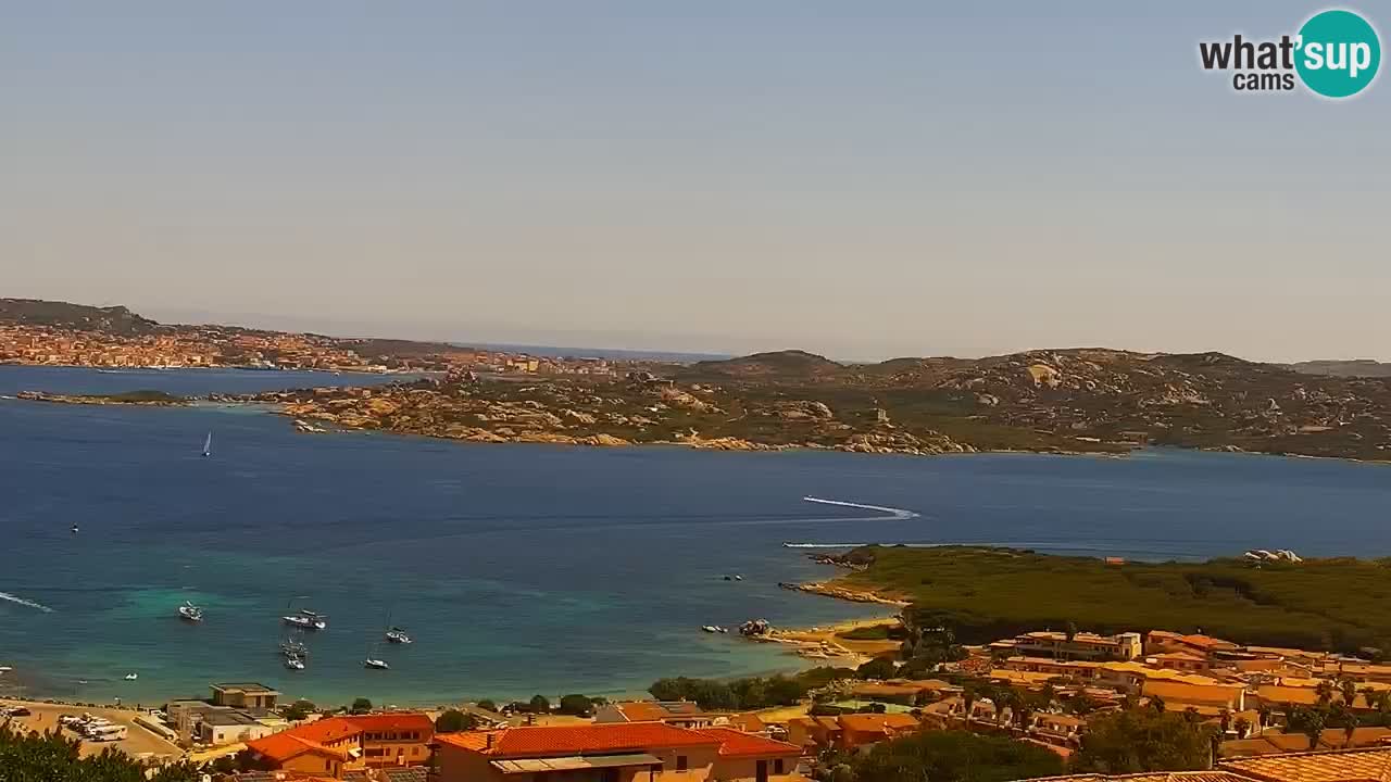 LIVE Sardinia Webcam Palau – Panoramic View