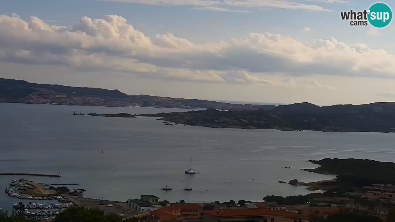 Sardinija u živo web kamera Palau – Panoramski pogled