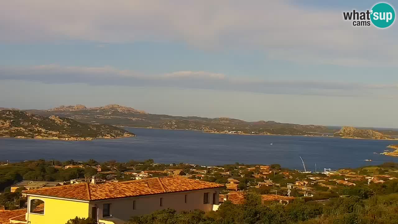 Sardinija u živo web kamera Palau – Panoramski pogled