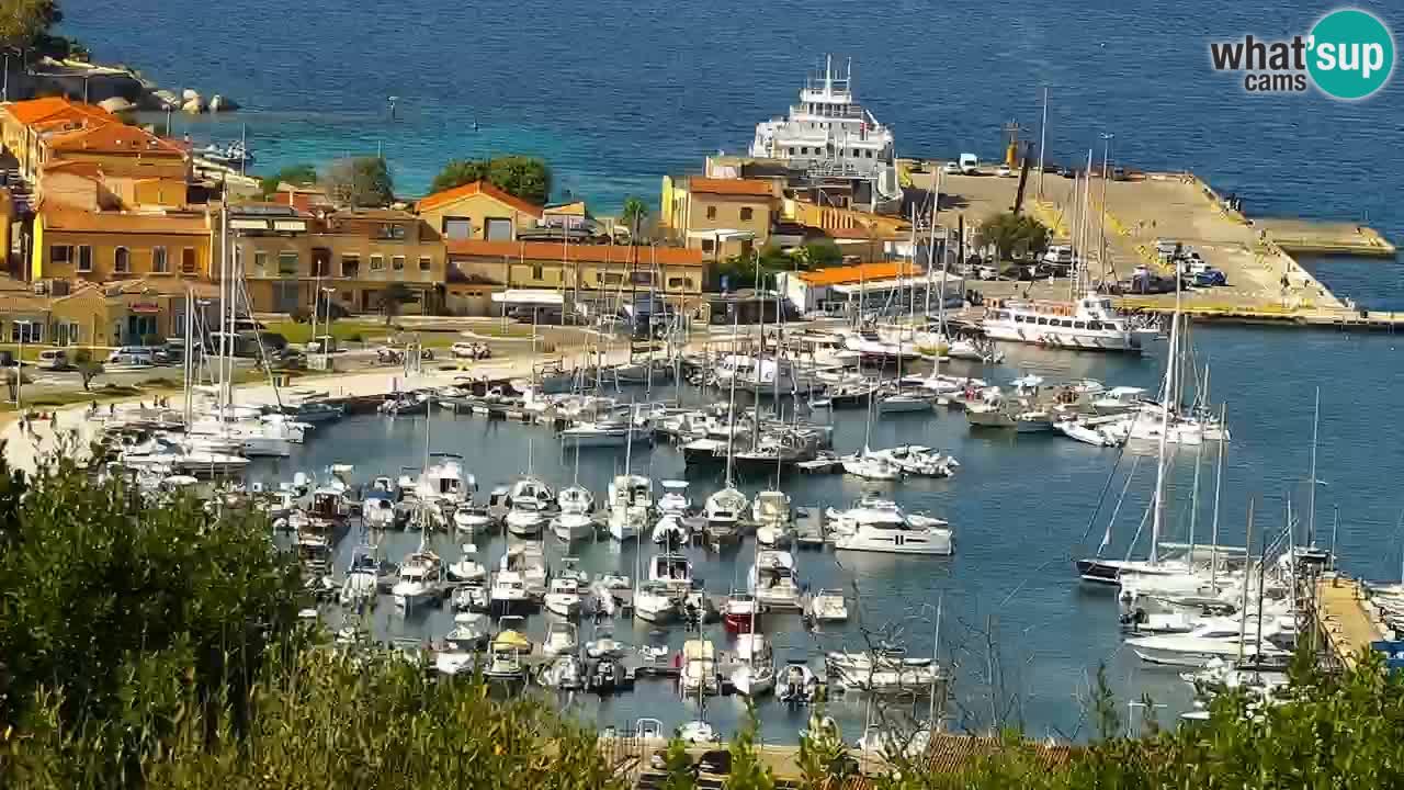 Sardinija u živo web kamera Palau – Panoramski pogled