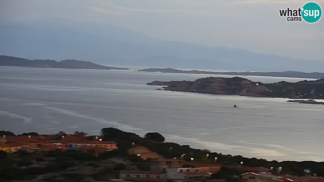 Sardinija v živo spletna kamera Palau – Panoramski pogled