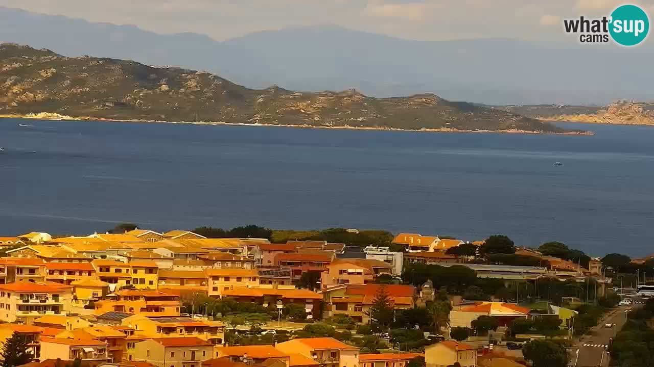 LIVE Sardinia webcam Palau – Panorama impresionante