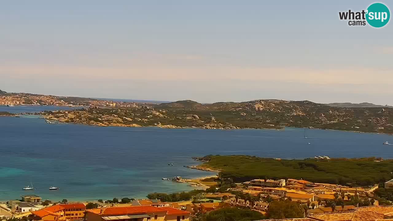 Sardinija u živo web kamera Palau – Panoramski pogled