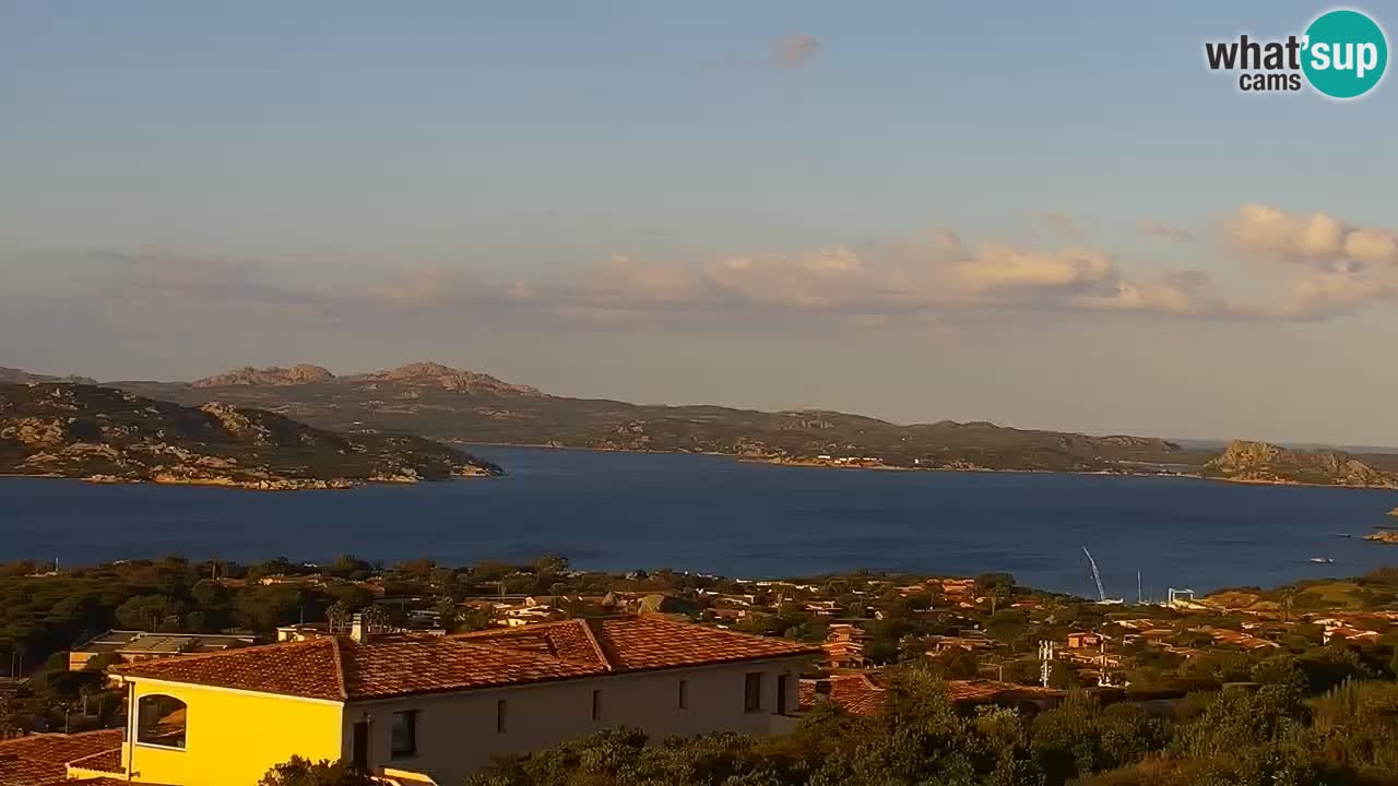 LIVE Sardinia webcam Palau – Panorama impresionante