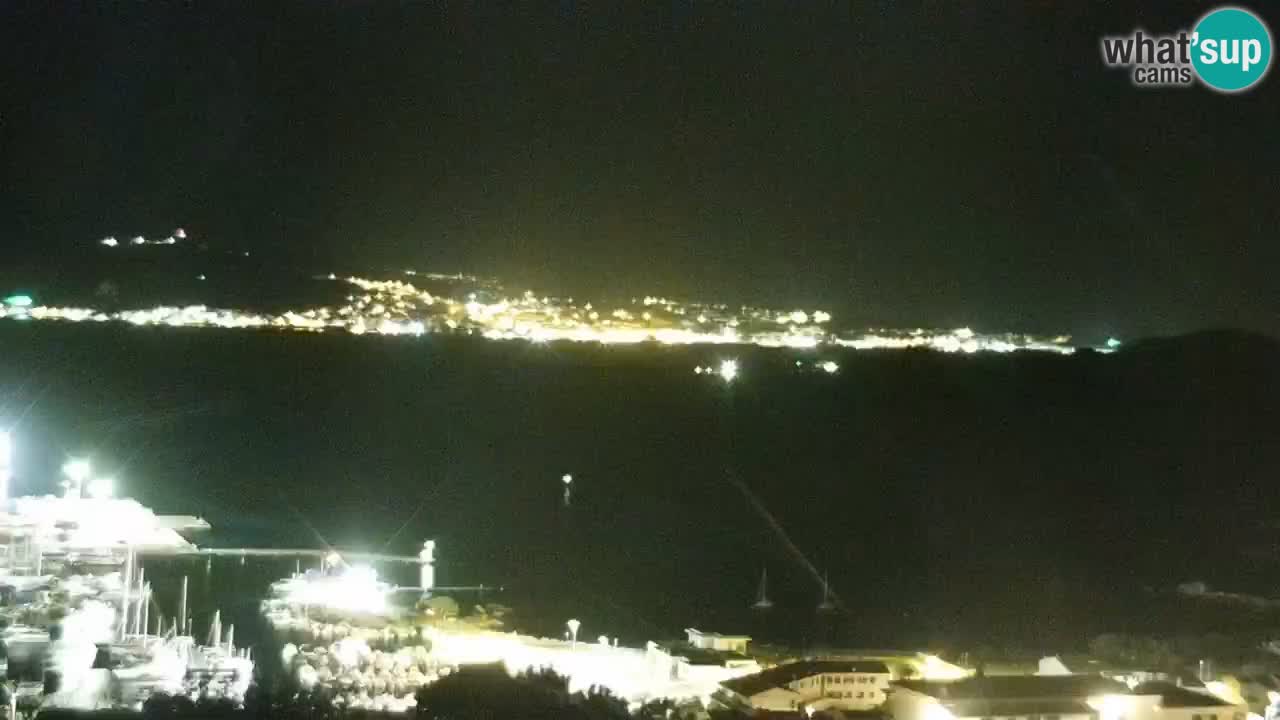 Sardinija u živo web kamera Palau – Panoramski pogled