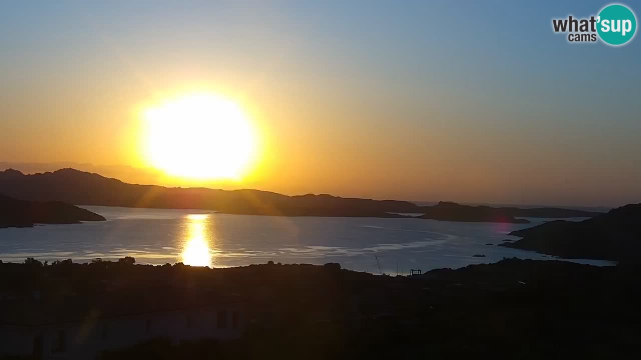 Sardinija v živo spletna kamera Palau – Panoramski pogled