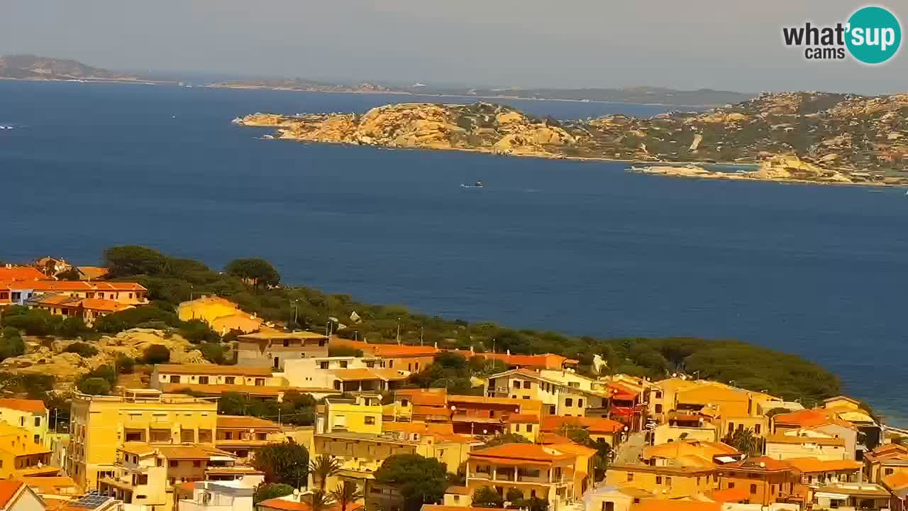 Sardinija u živo web kamera Palau – Panoramski pogled