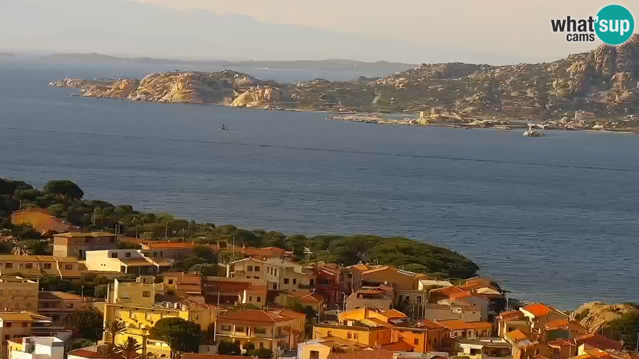 Sardinija u živo web kamera Palau – Panoramski pogled