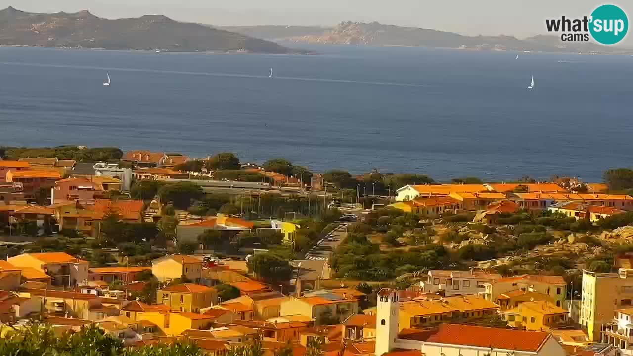 LIVE de la Sardaigne livecam Palau – Superbe panorama
