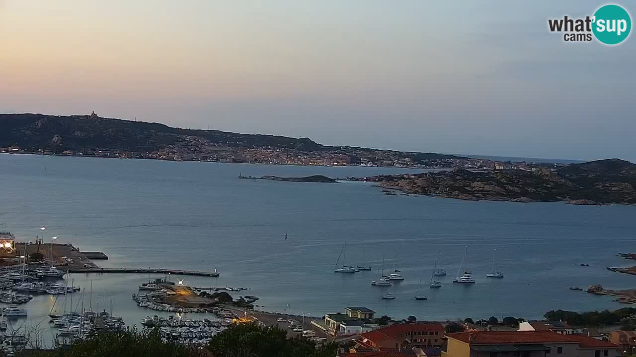 LIVE Sardegna webcam Palau – Stupendo panorama