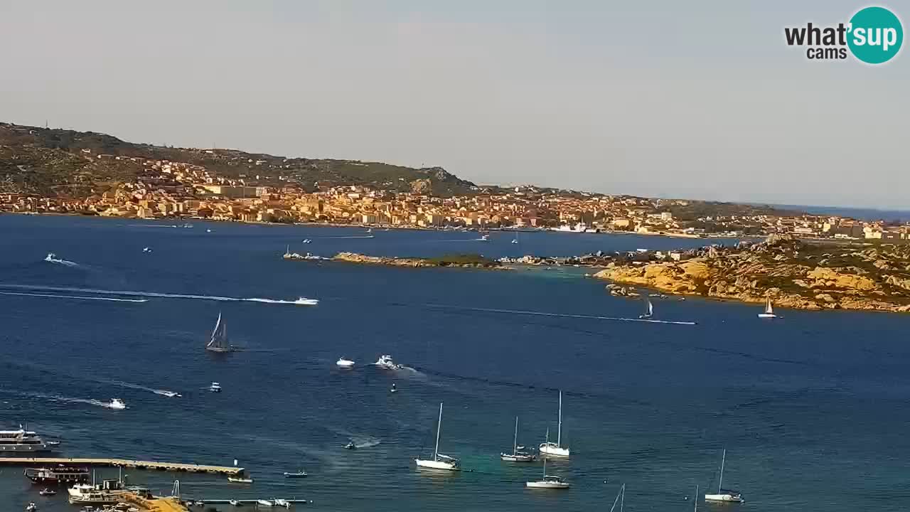 LIVE Sardinia Webcam Palau – Panoramic View