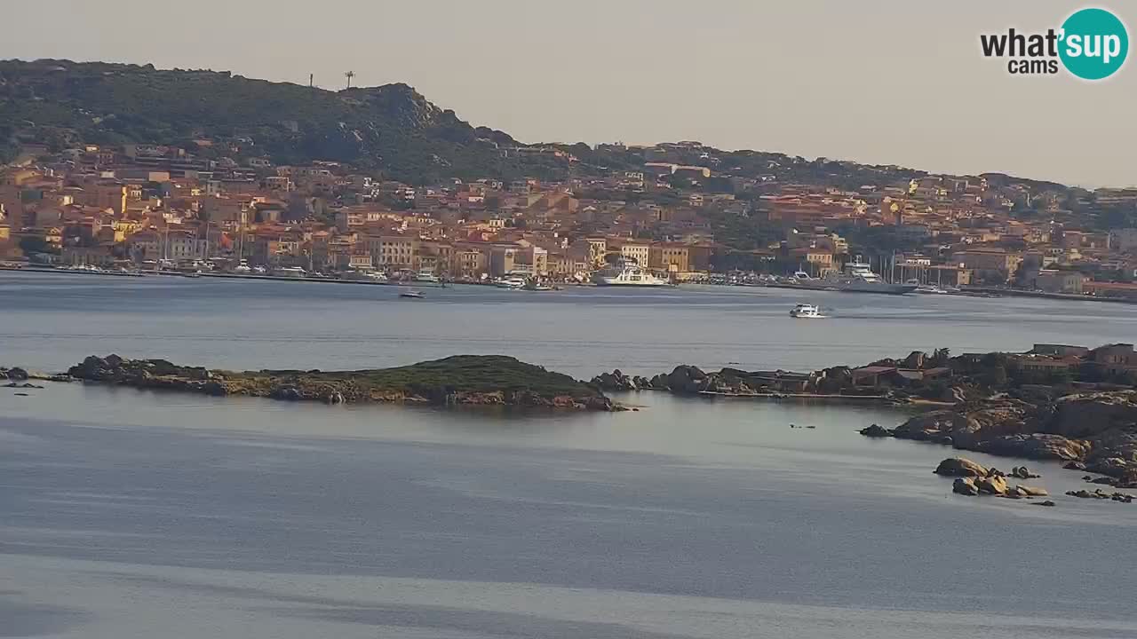 LIVE Sardegna webcam Palau – Stupendo panorama