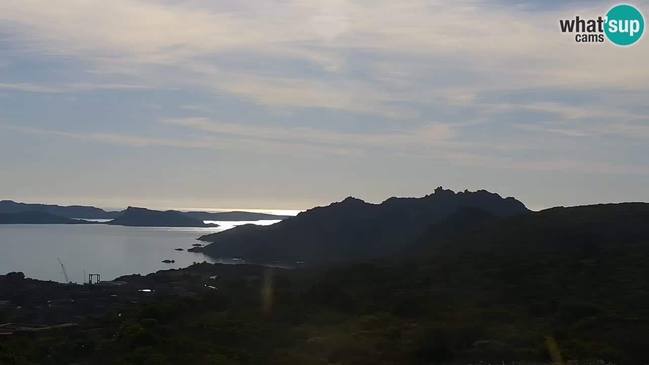 Sardinija v živo spletna kamera Palau – Panoramski pogled