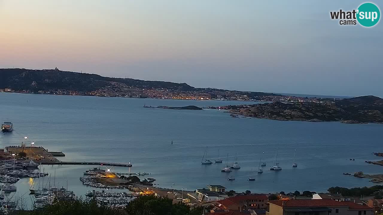 LIVE de la Sardaigne livecam Palau – Superbe panorama