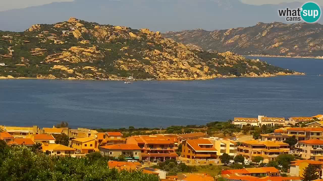 Sardinija u živo web kamera Palau – Panoramski pogled