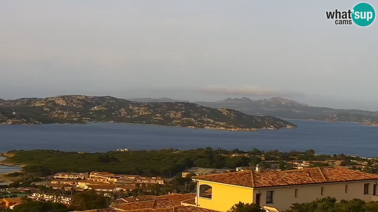 LIVE de la Sardaigne livecam Palau – Superbe panorama