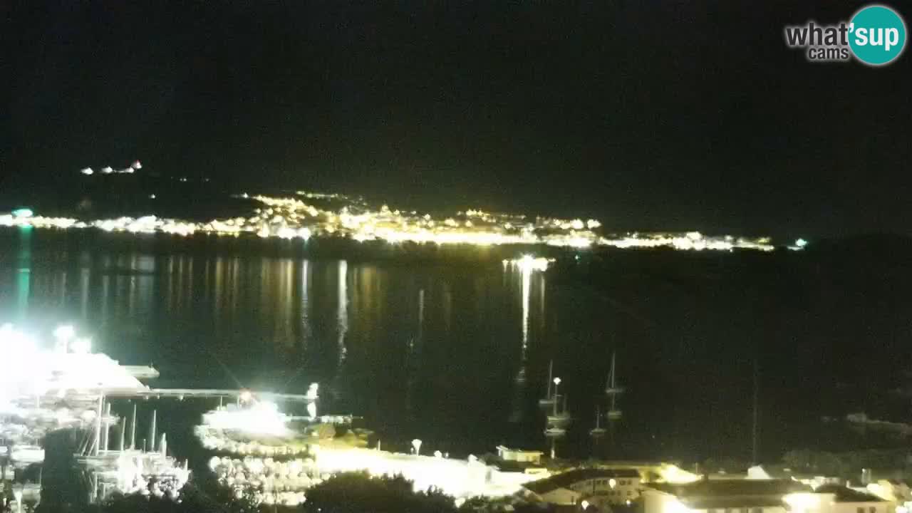 LIVE Sardinia webcam Palau – Panorama impresionante