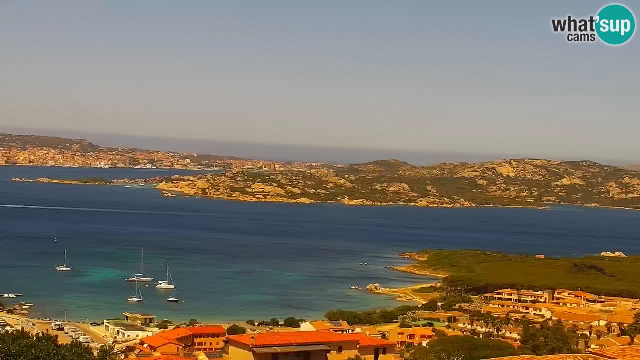 LIVE de la Sardaigne livecam Palau – Superbe panorama