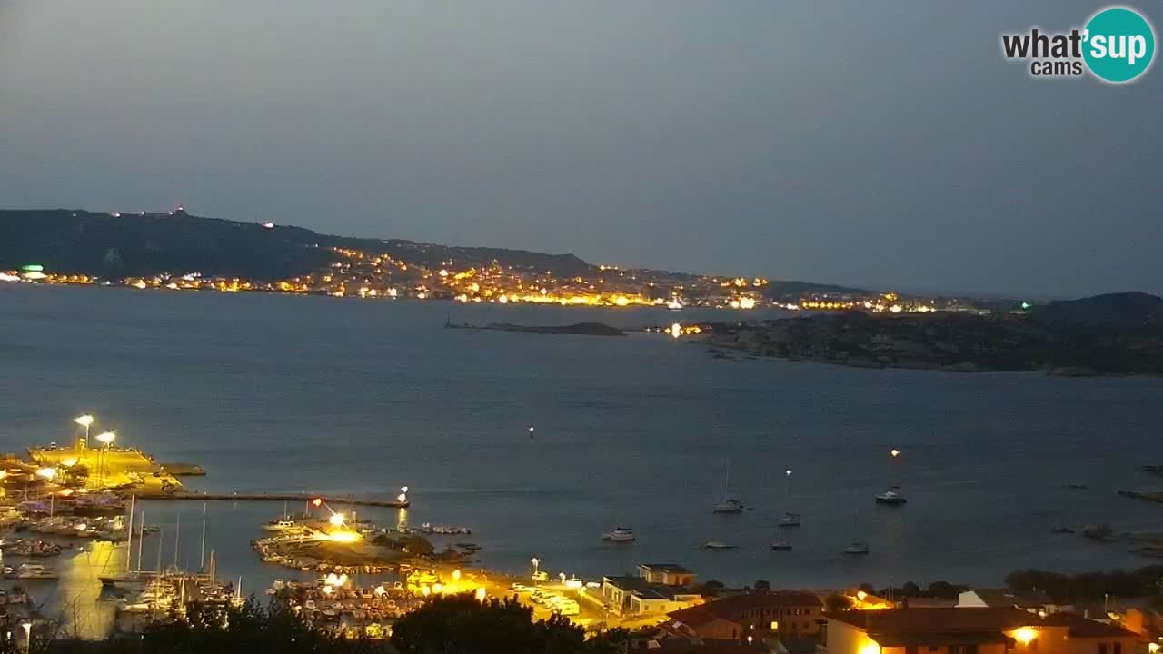 LIVE Sardinien webcam Palau – Panoramablick